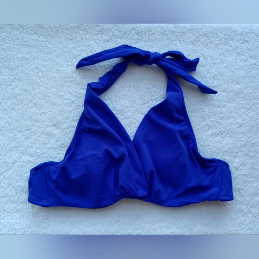 VENUS Royal Blue Bikini Top, Size 32C/34B/36A